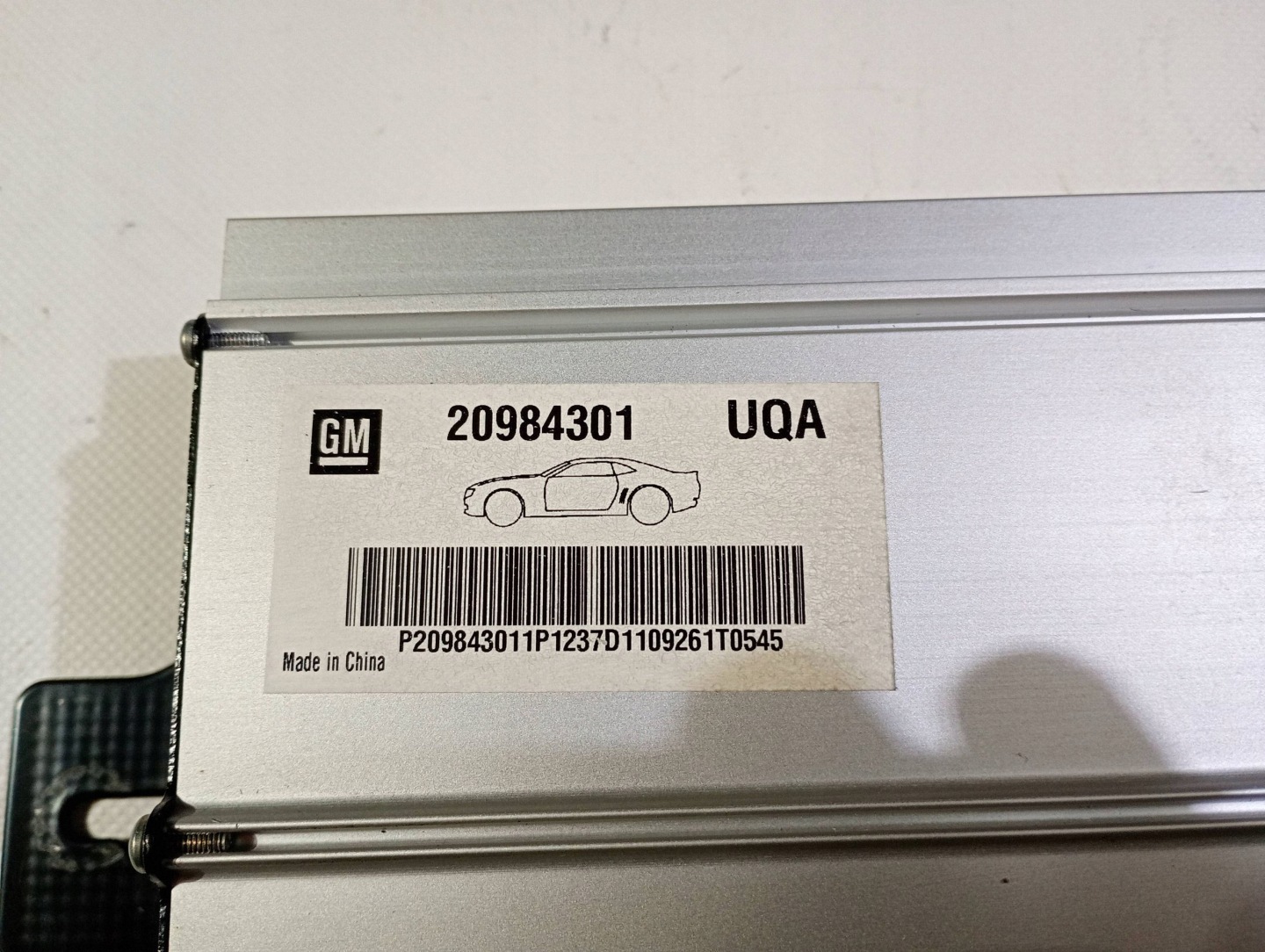 control unit amplifier audio module radia Chevrolet Camaro 2009-2015