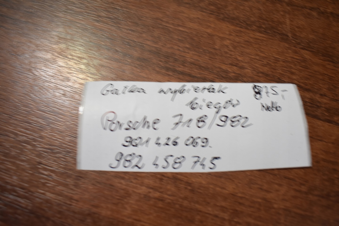 IDEALNA hlavice kulysa převodů PORSCHE 718 982 1