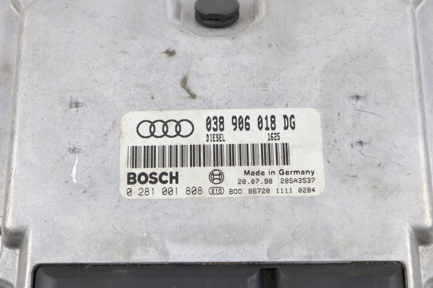 AUDI A6 C5 computer Centralina Motore 1.9 TDI 038906018DG