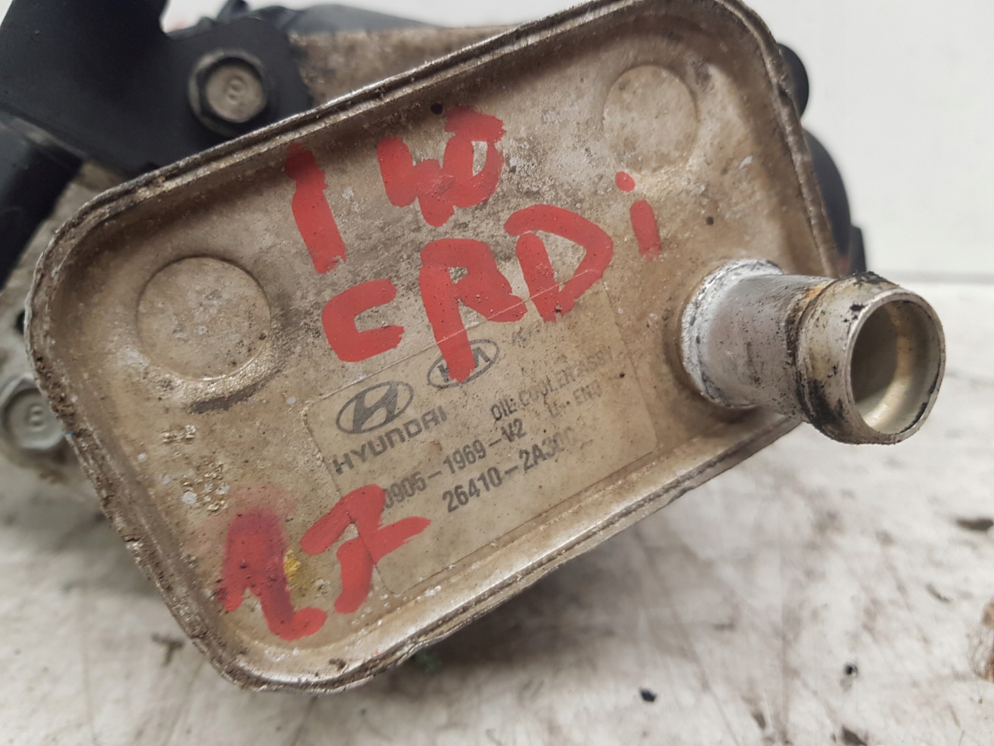 HYUNDAI I40 1,7CRDI Gehäuse filter oil Kühler 2011
