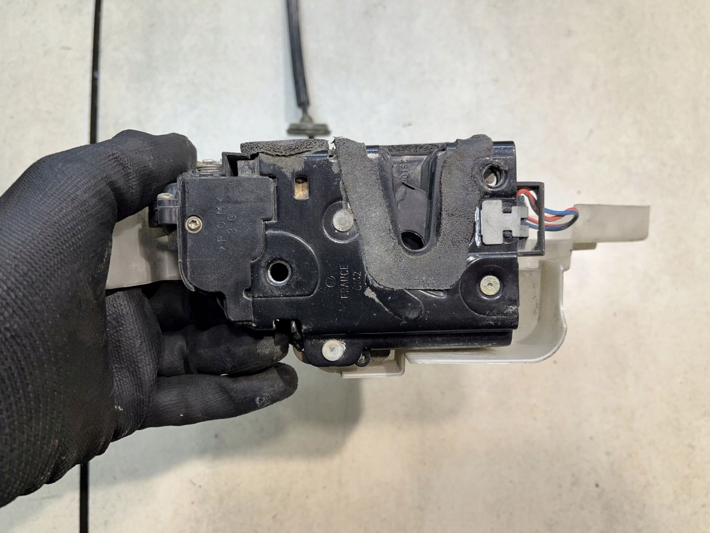 lock door left rear part 6PIN VW POLO IV 1.2 12V