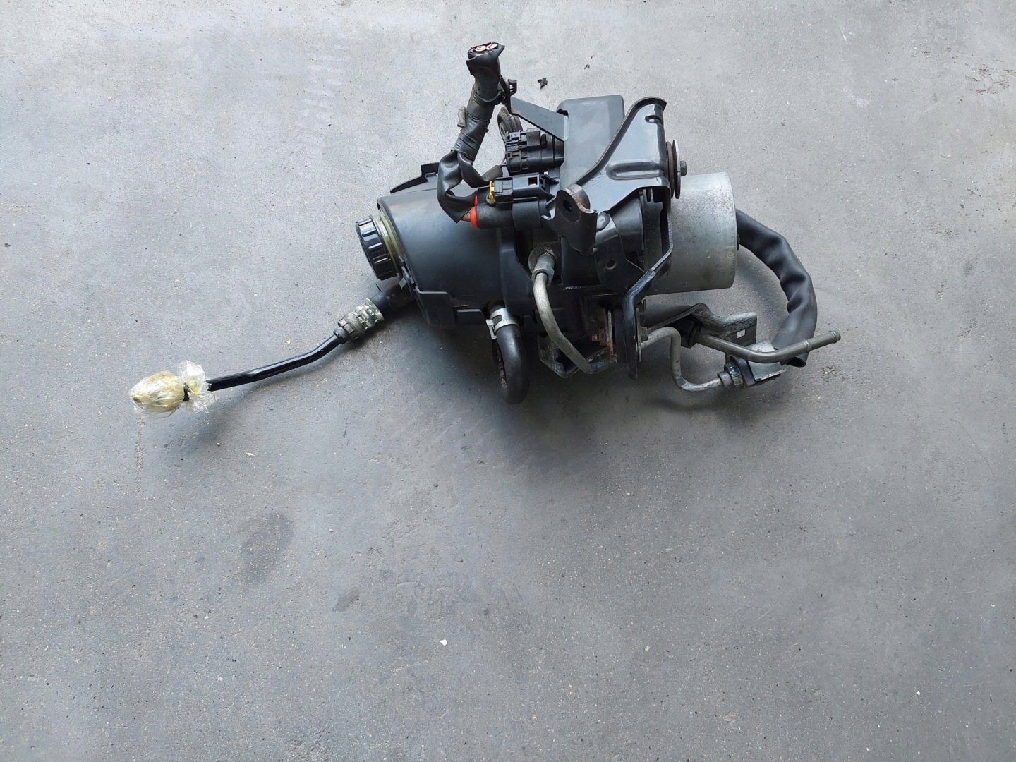 servo pump control INFINITI Q50 2.2 D
