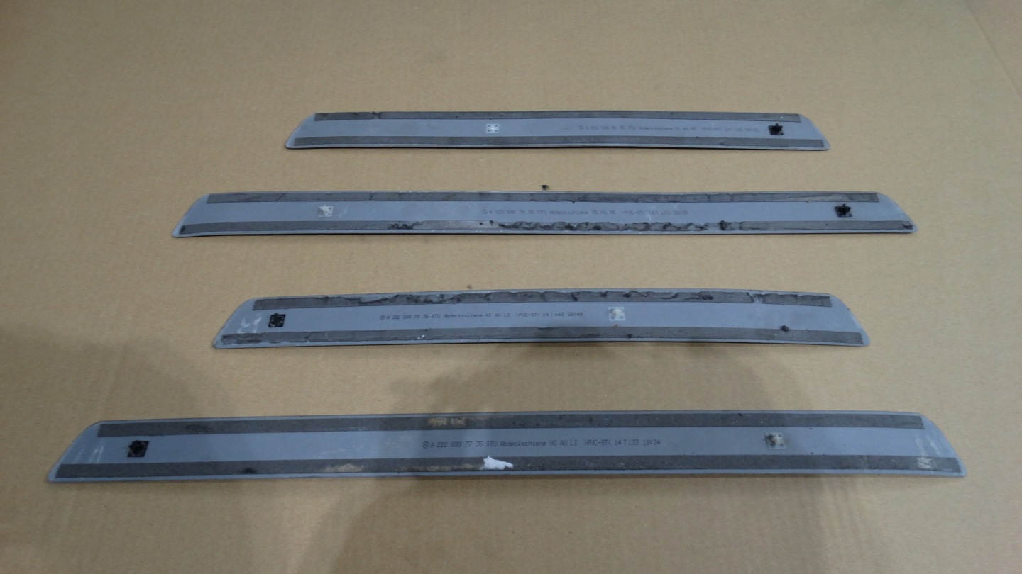 IDEALNY KPL. mouldings threshold caps MERCEDES W222