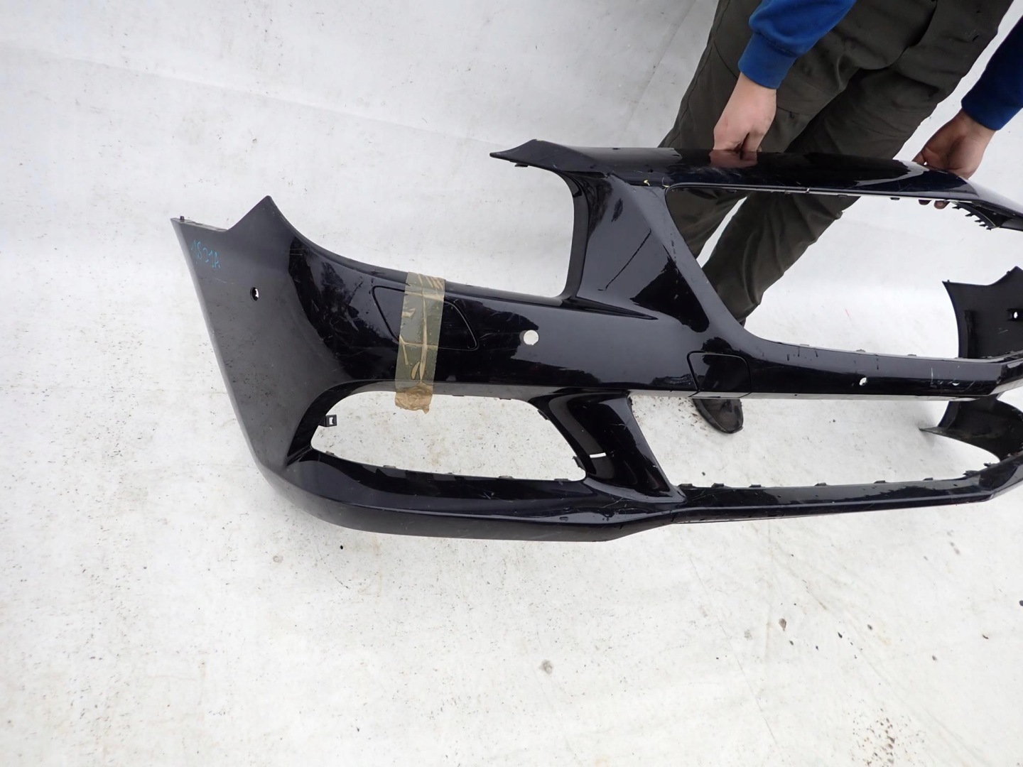 MERCEDES SL VI R231 11-16 bumper front washer PDC