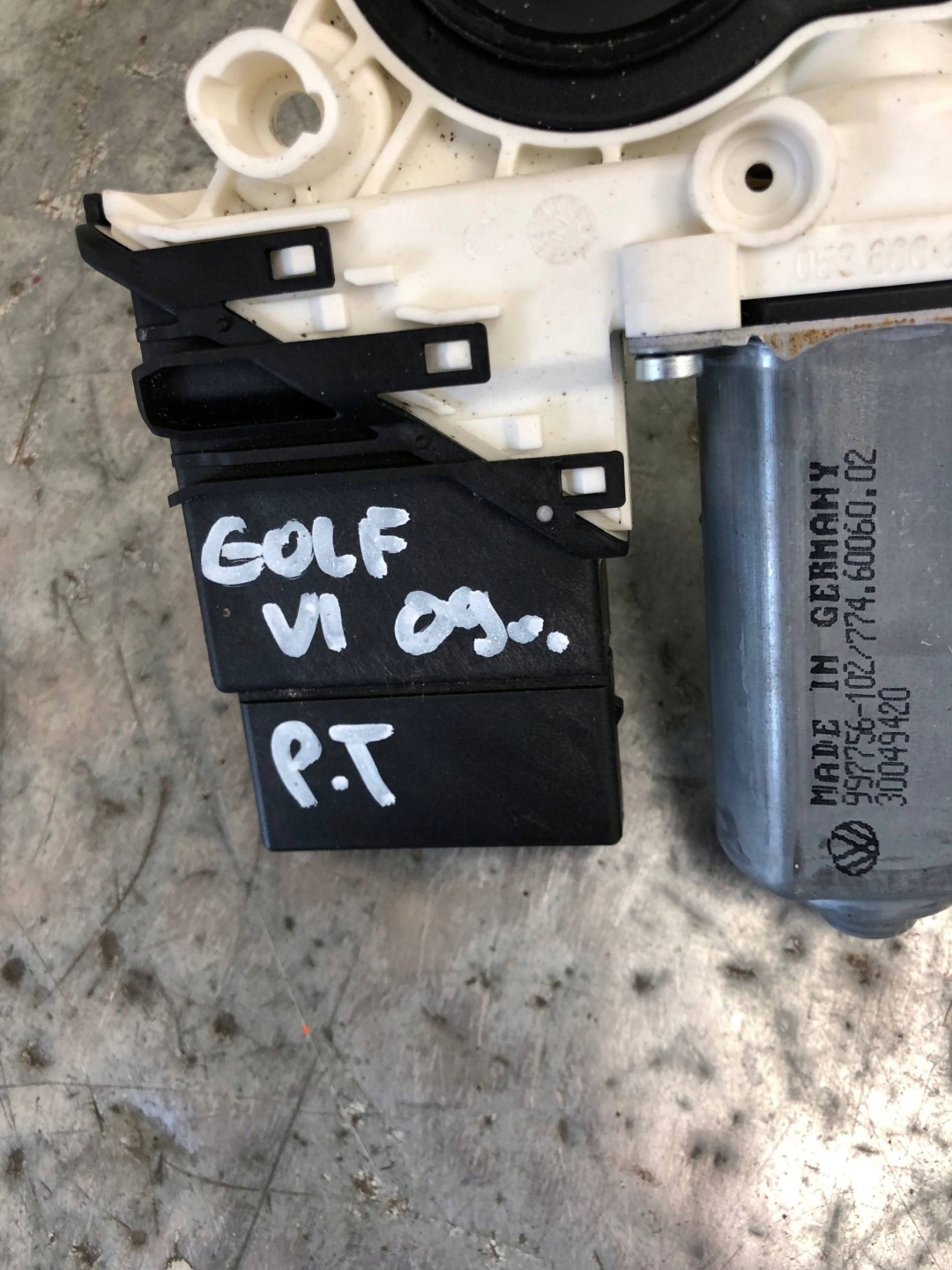 mini motor windows right rear part VW GOLF VI 5K0959704C 5K0959795