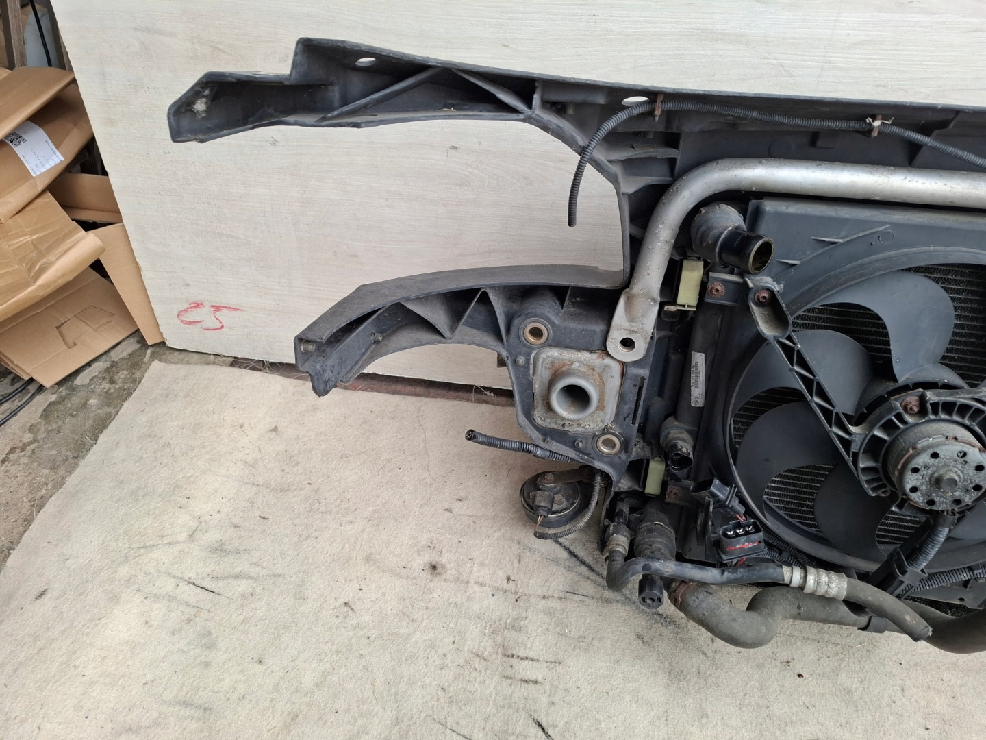 support panel for radiators radiator AUDI TT 8N 1.8T TURBO
