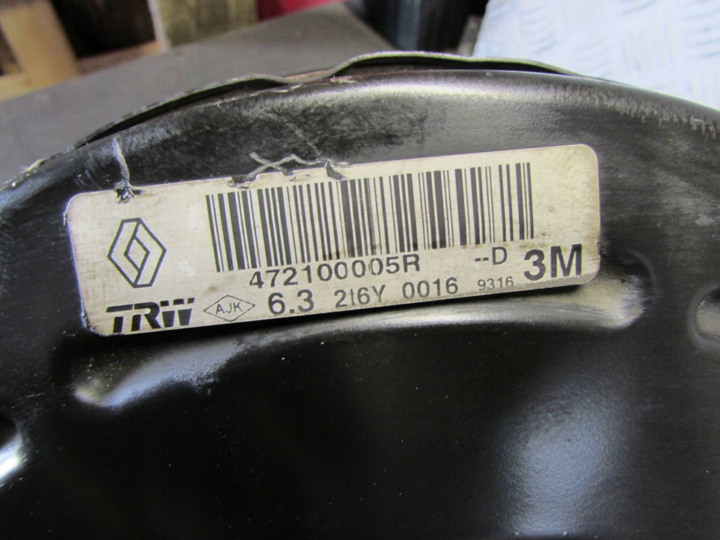 Servo RENAULT MEGANE III 08-13r 472100005R