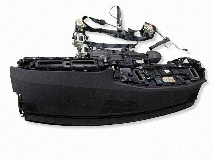 dashboard instrument panel console tension belts airbags Komplet Renault Rafale initiale
