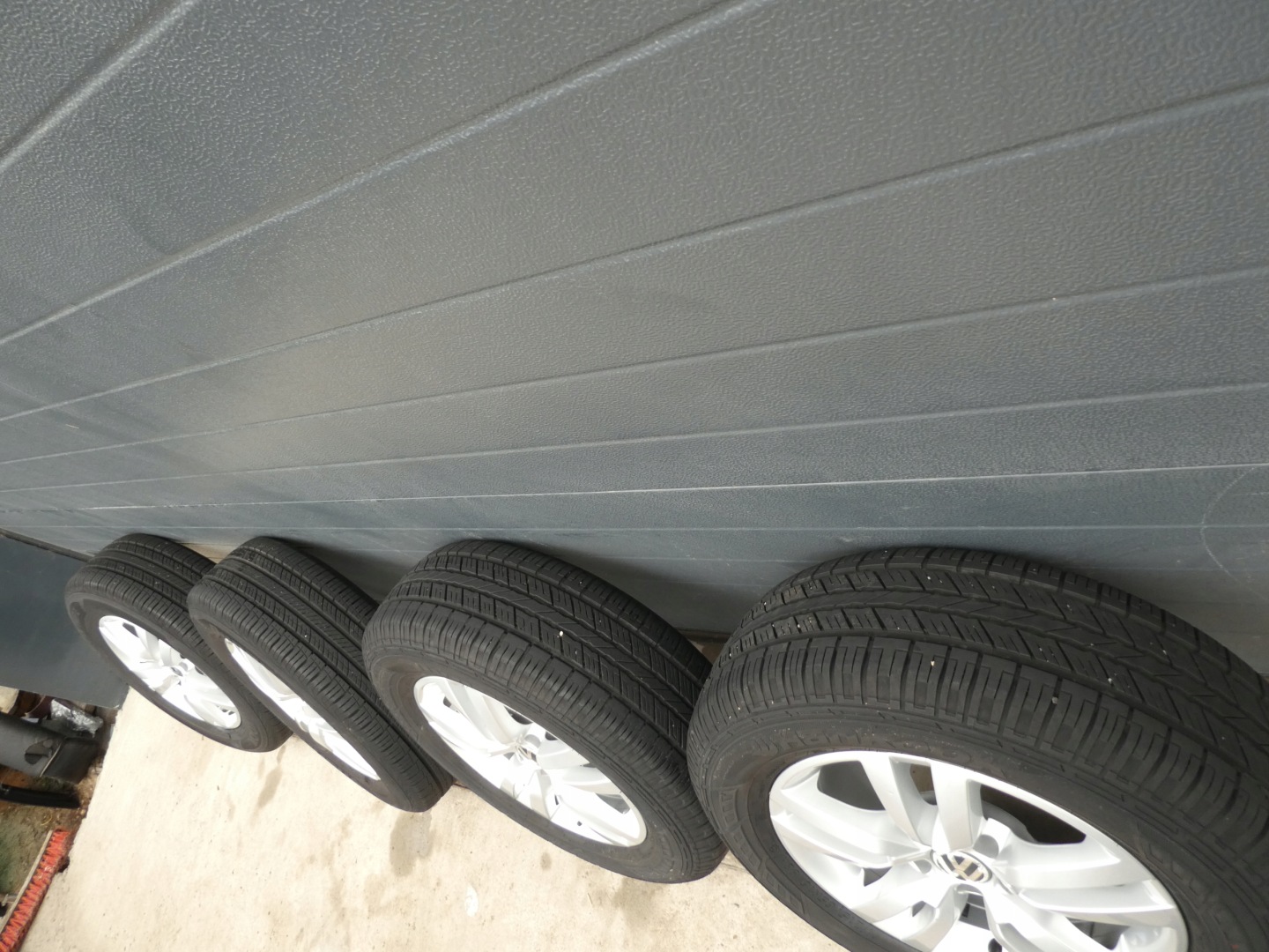 4X wheels discs tyres VW TIGUAN 5N0601025R 2013/2020R