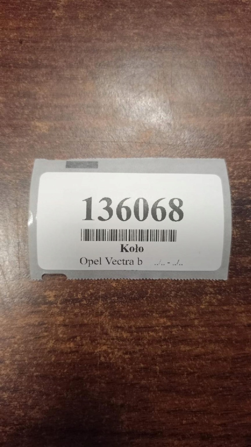 disk stalowa Opel OE 5.0" x 15" 4x100