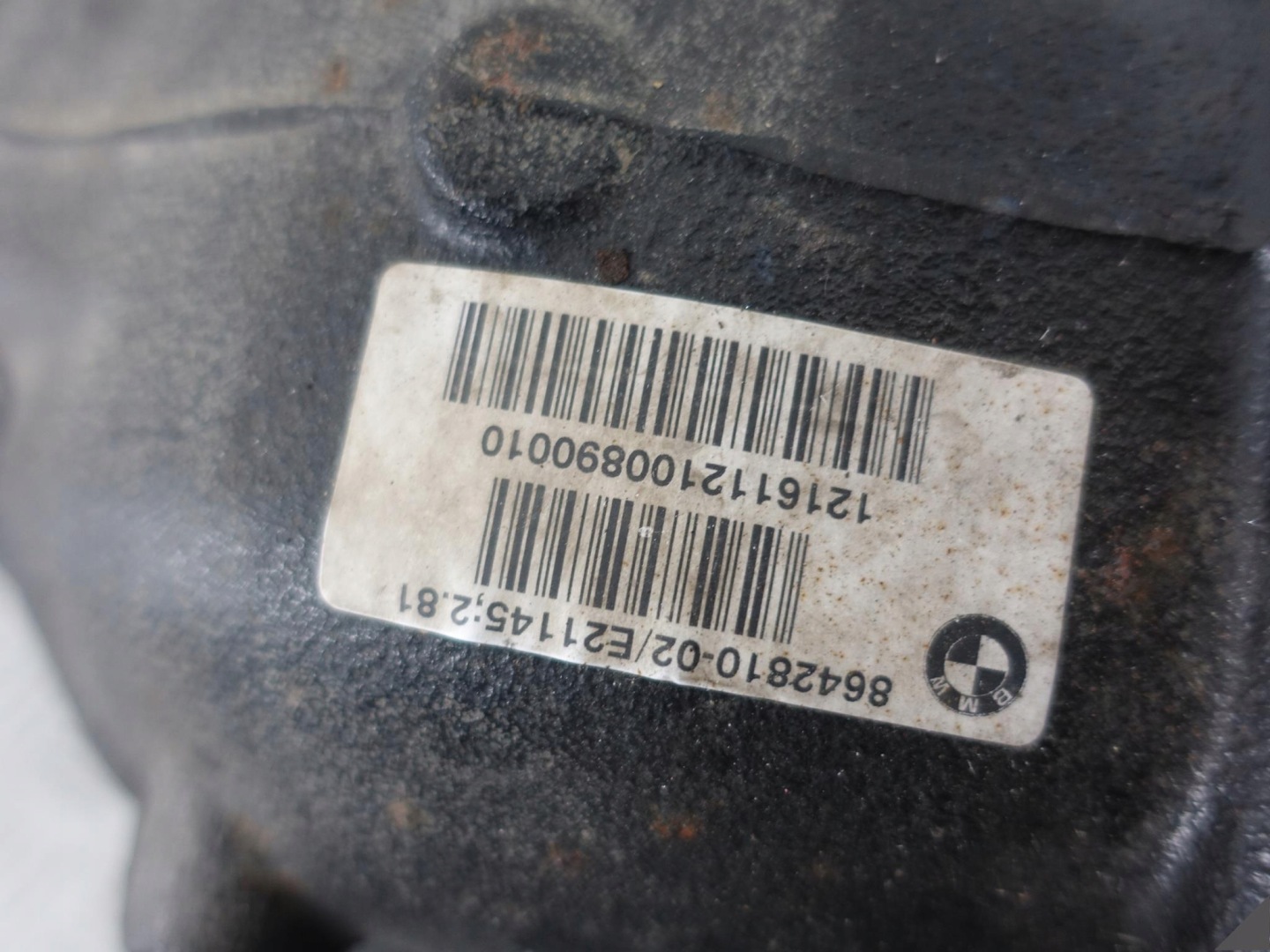 BMW 7 G12 G11 5 G30 2.81 differential diff rear part 8642810