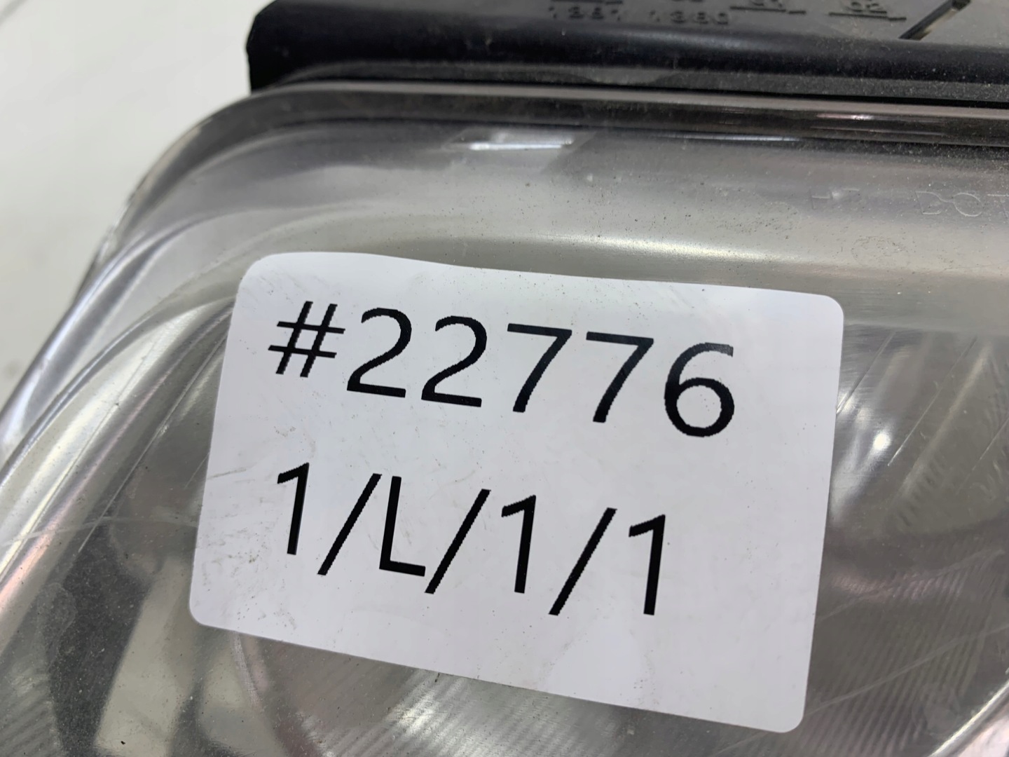 VW PASSAT B5 LIFT light left front lens