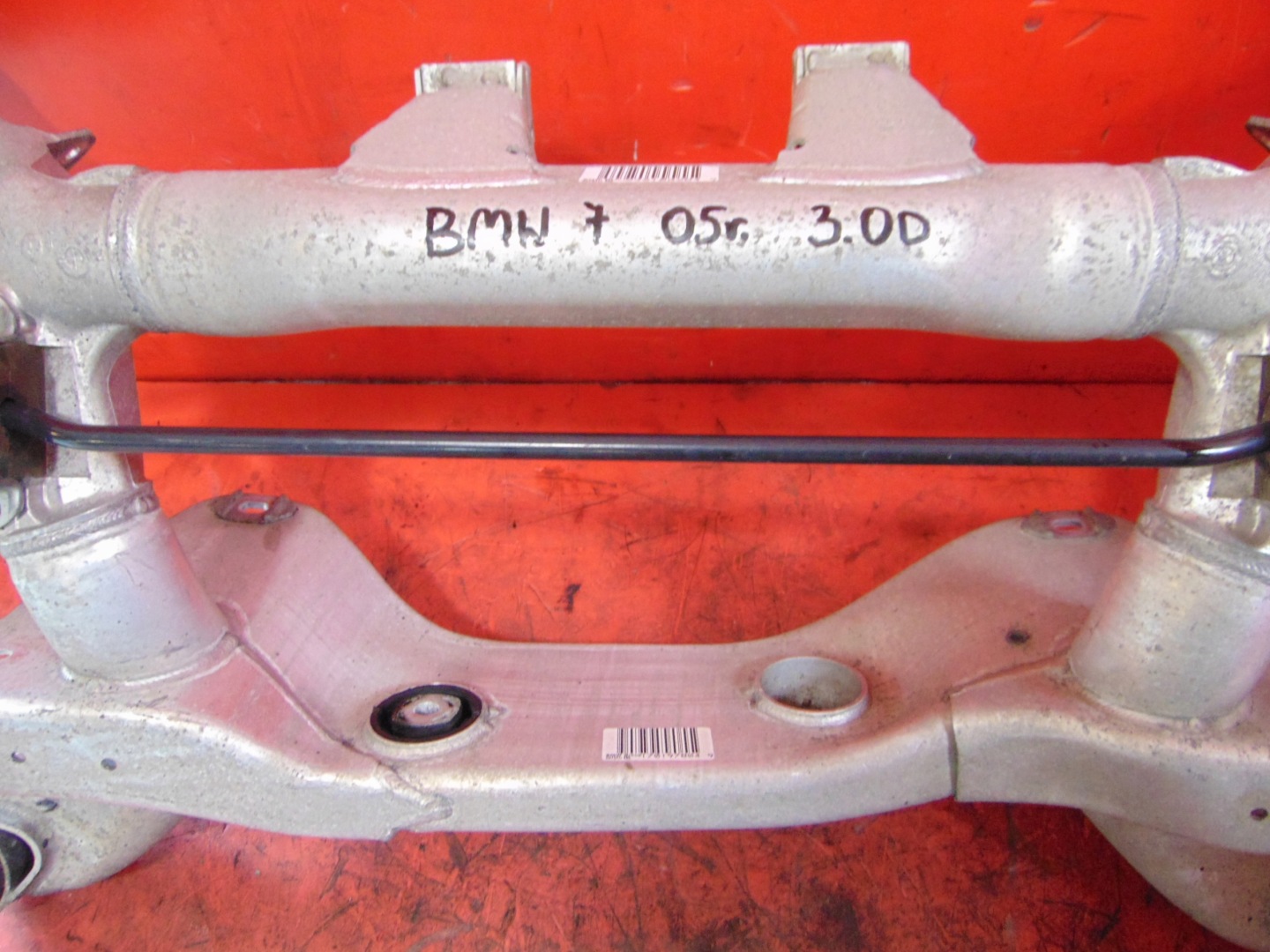 BMW 7 E65 E66 axle beam axle beam subframe TRAWERS rear part 6750556
