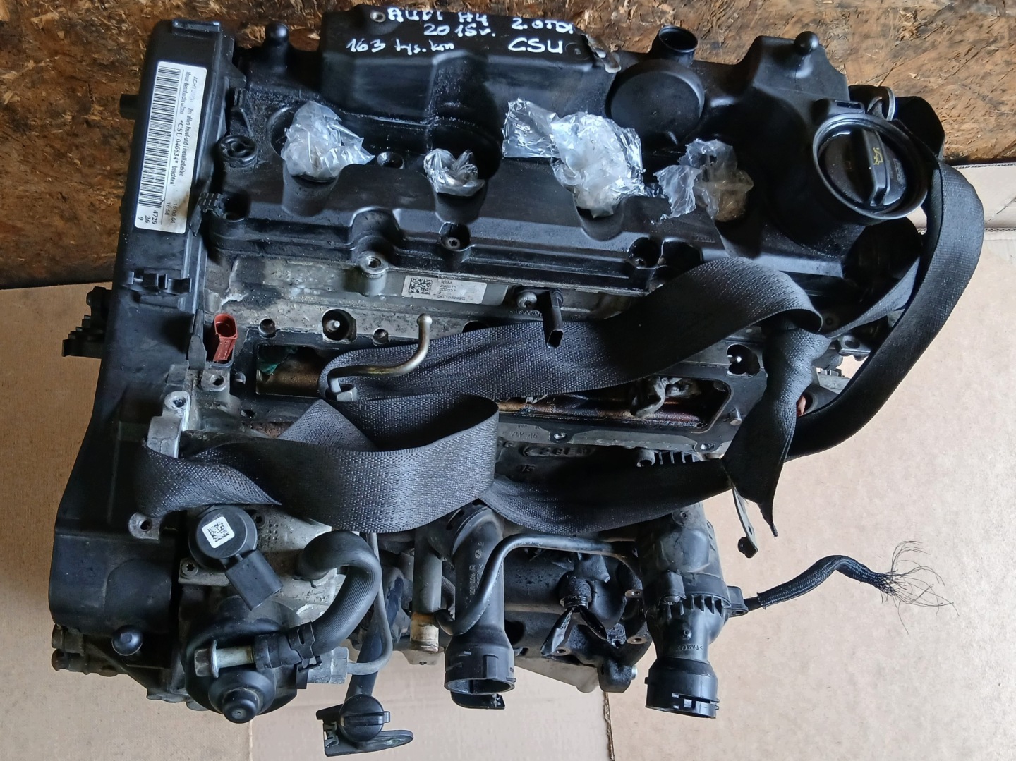 AUDI A4 B8 A5 Q5 2.0 TDI 2.0TDI CSU 2015 engine 163 TYS KM