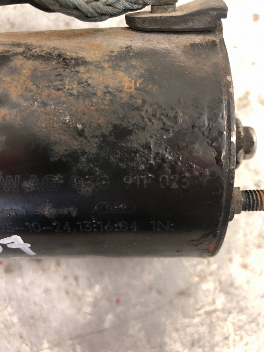 starter AUDI A4 B7 03G911023