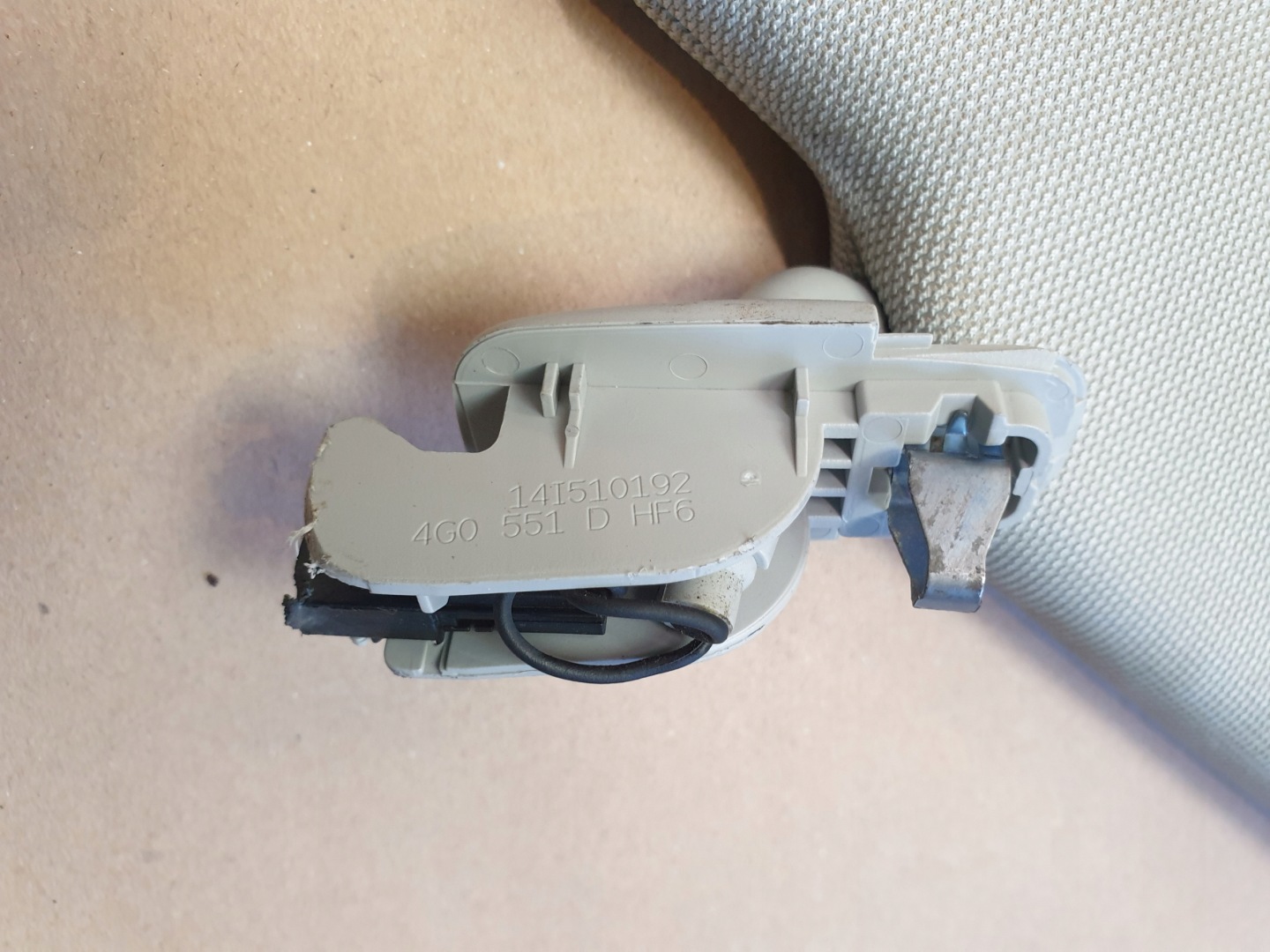 cover PRZECIWSLONECZNA visor visor left driver´s AUDI A6 C7 4G OE