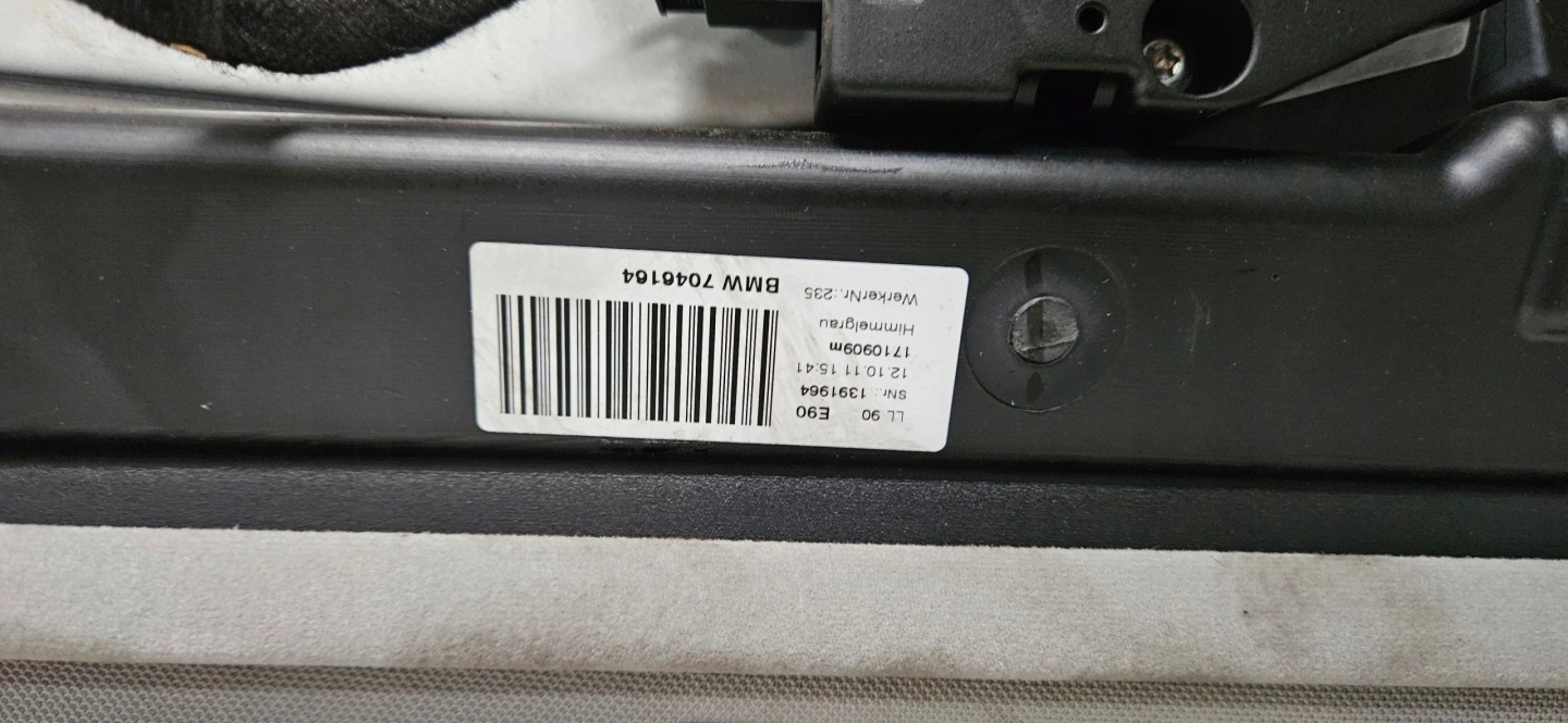 Schiebedach BMW E90 7046164 Original
