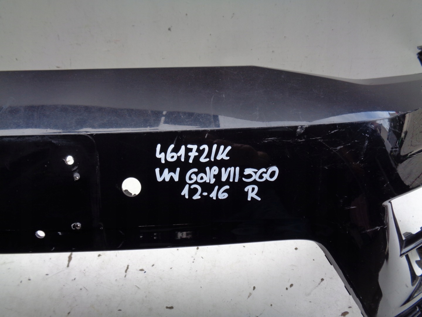 front bumper VW GOLF VII 7 R 5G 5G0 12-16 NR 46172