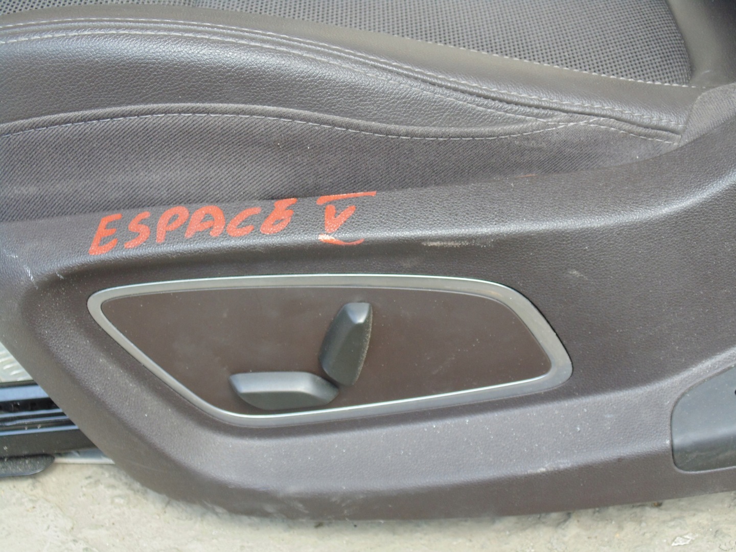 SEATS POL LEATHER RENAULT ESPACE V
