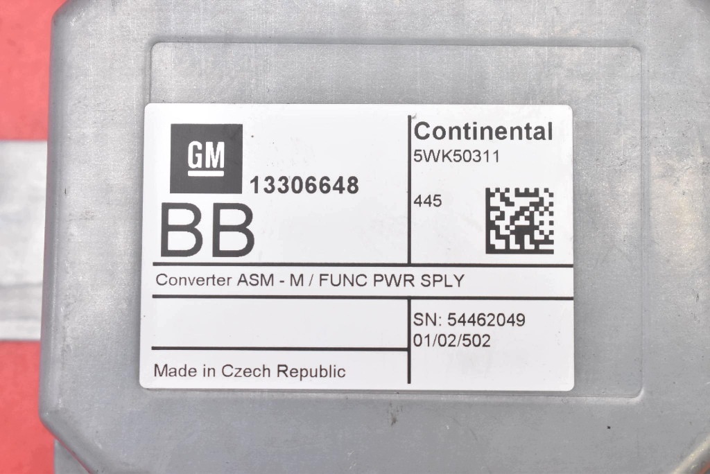 control unit module navigation devices 13306648 OPEL MOKKA A 12-19