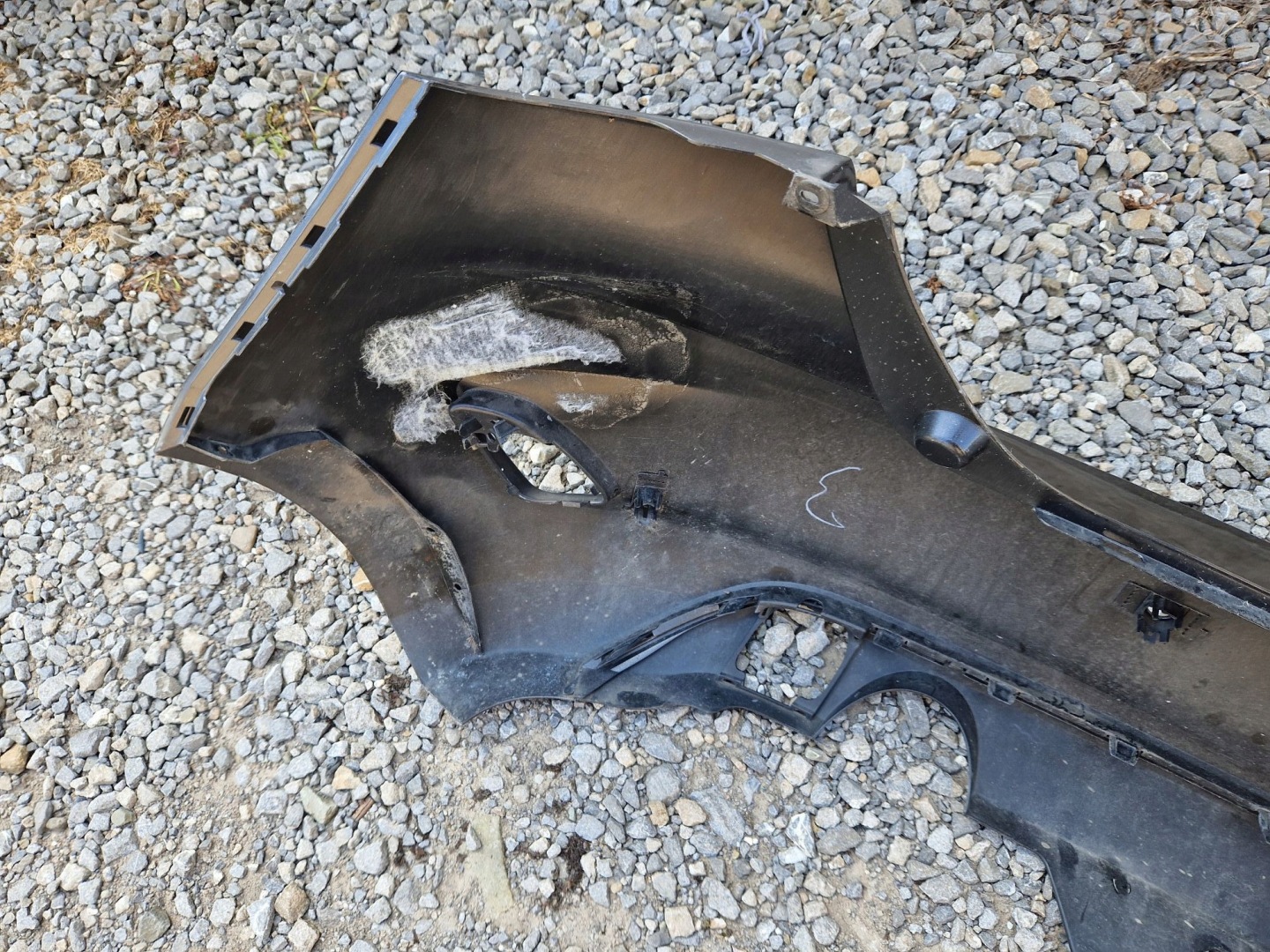 bumper rear FORD FIESTA MK8 2017R->