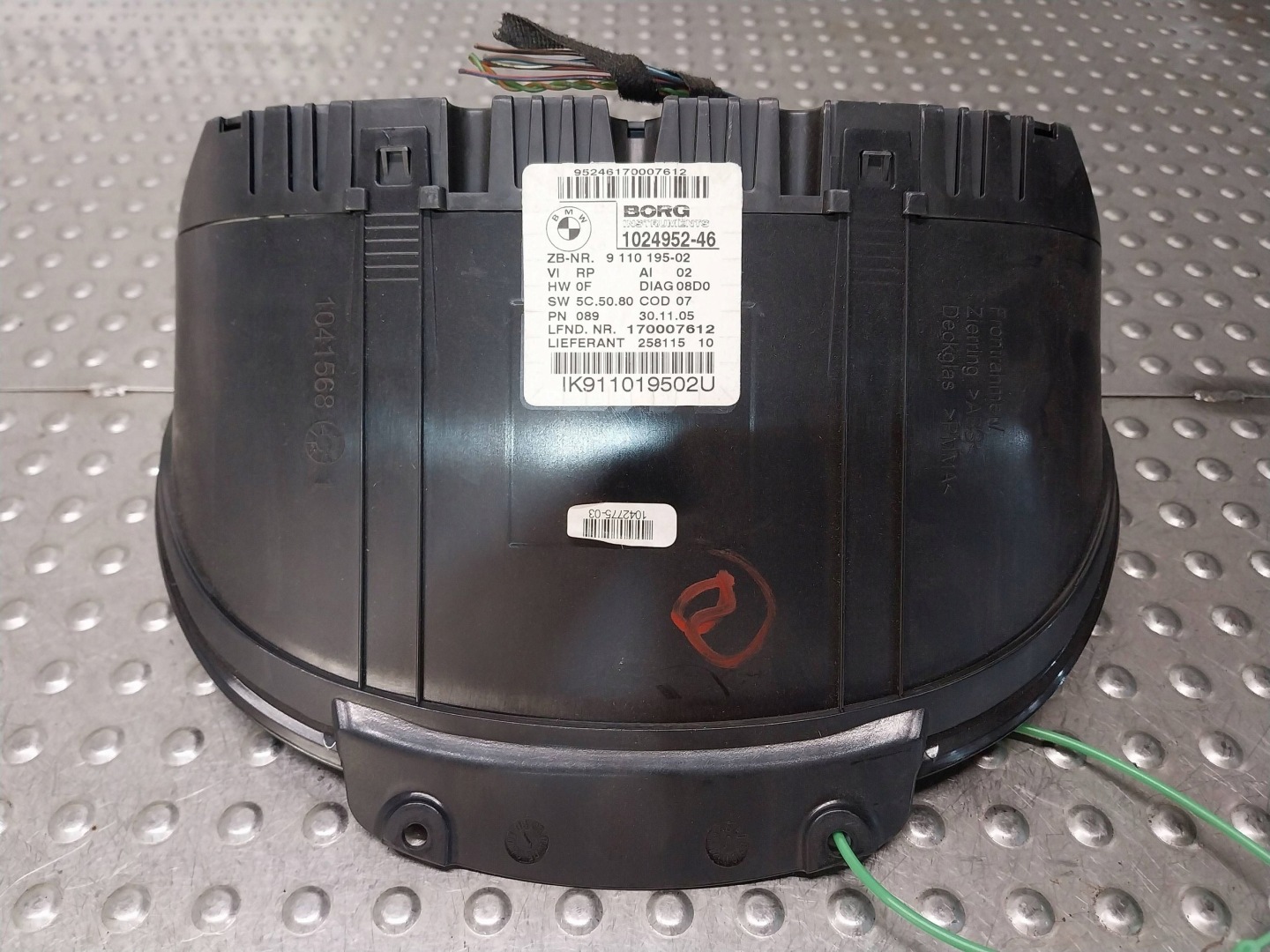 dials dials 9110195 BMW E81 E82 E87 2.0D EUROPA original
