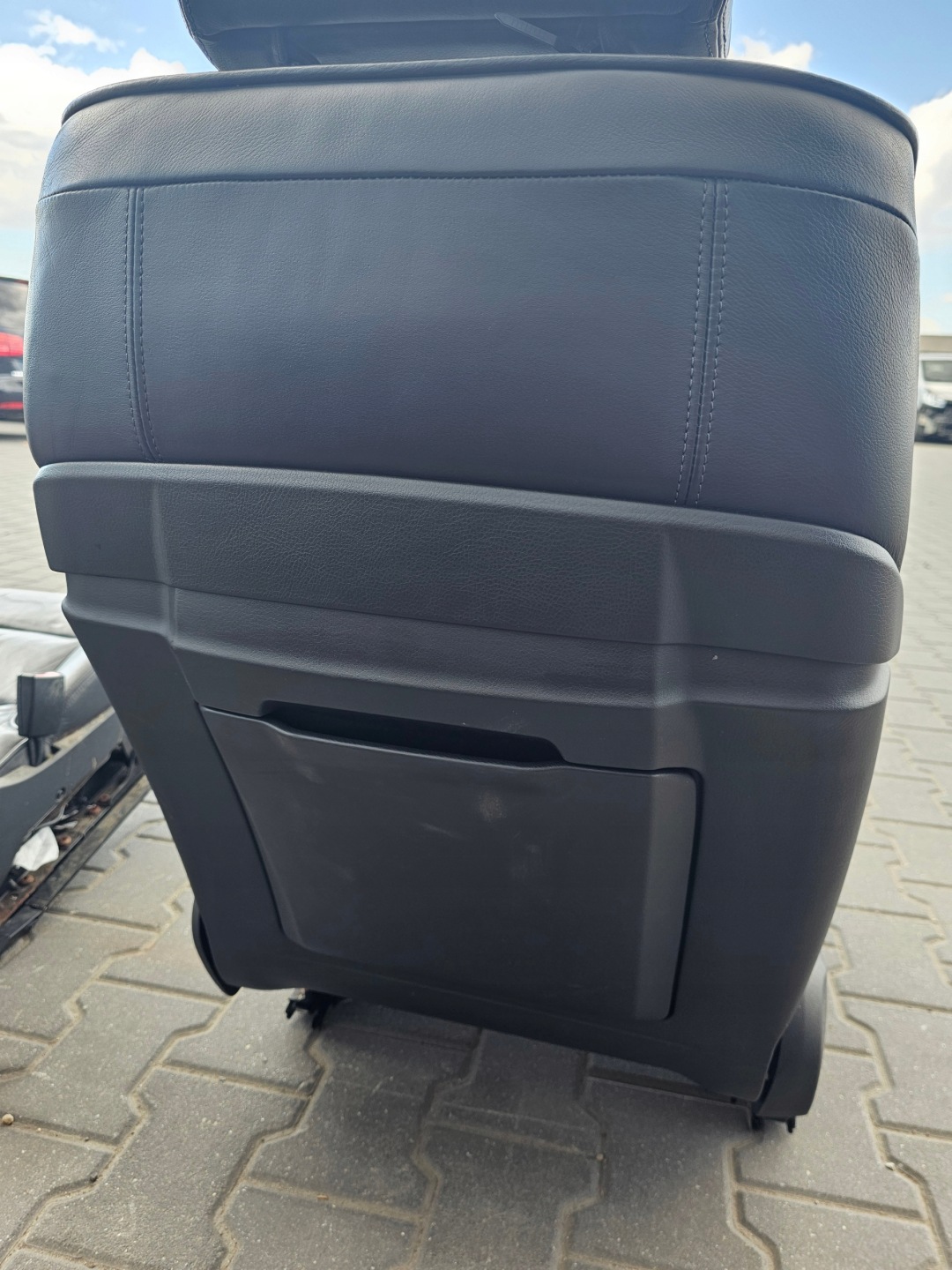 AUDI A8 D3 Sitze SKORZANE elektrisch schwarze KOMPLET Sitz Leder