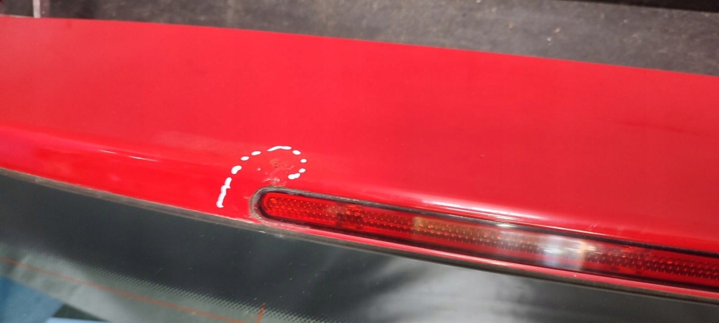 trunk door boot Audi A3 8P LY3J 3D