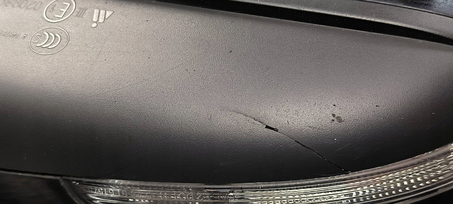 mirror right PIN 6 SKODA OCTAVIA II
