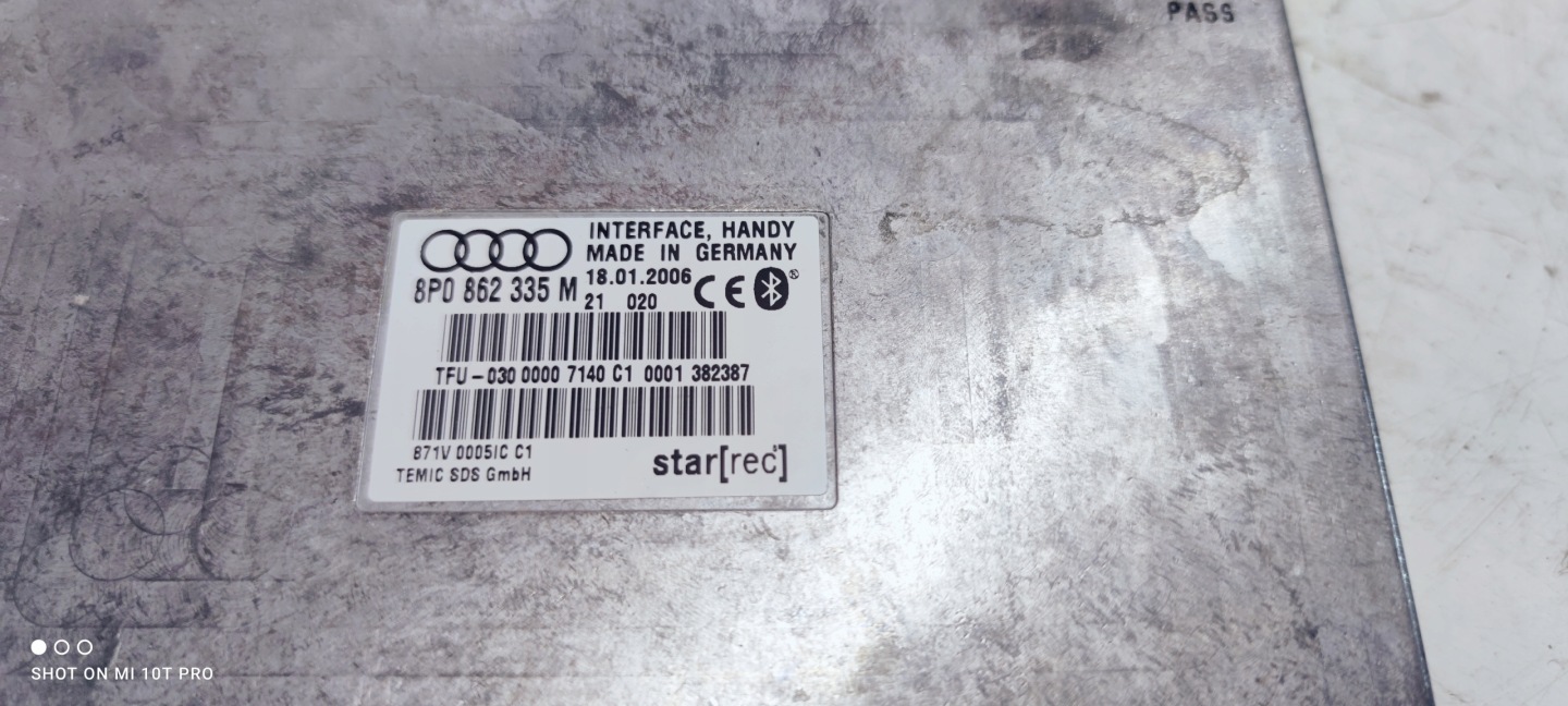module BLUETOOTH TELEFONU AUDI A3 A4 A6 8P0862335M