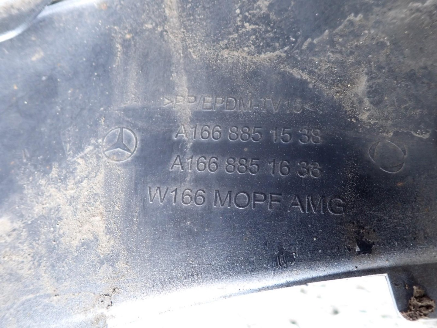 bumper front front MERCEDES GLE AMG 166 2015-2018R A1668851538