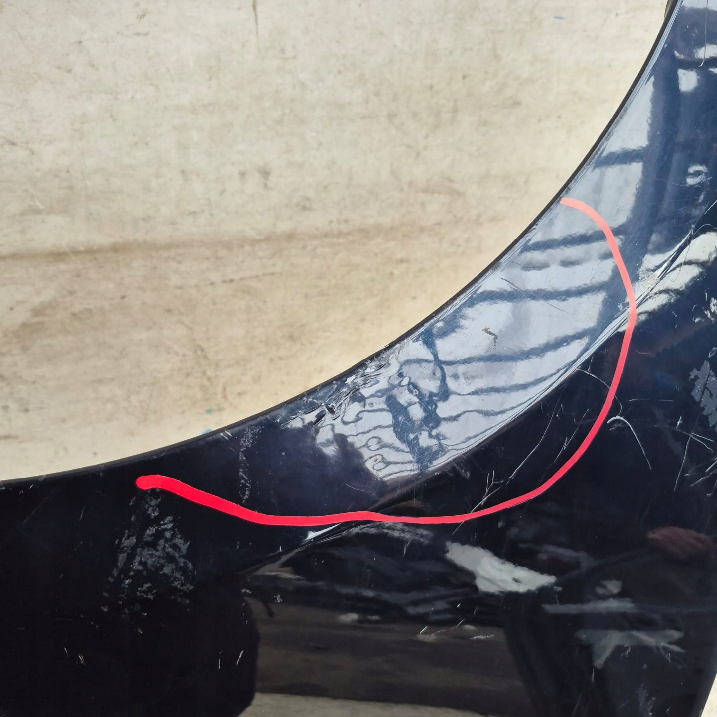RENAULT MEGANE III 3 08-16 fender front front right