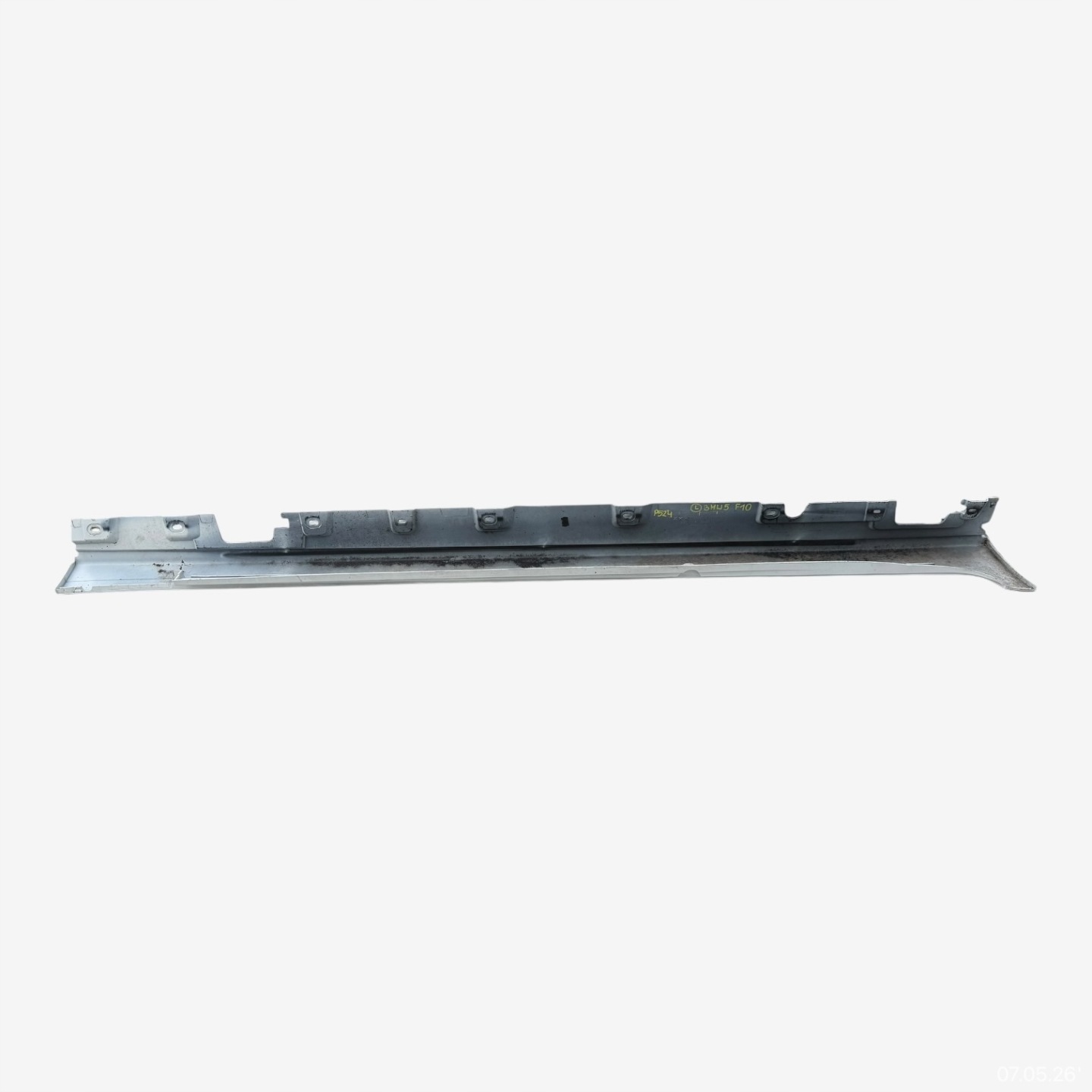 moulding threshold left BMW 5 F10 sedan 7184773