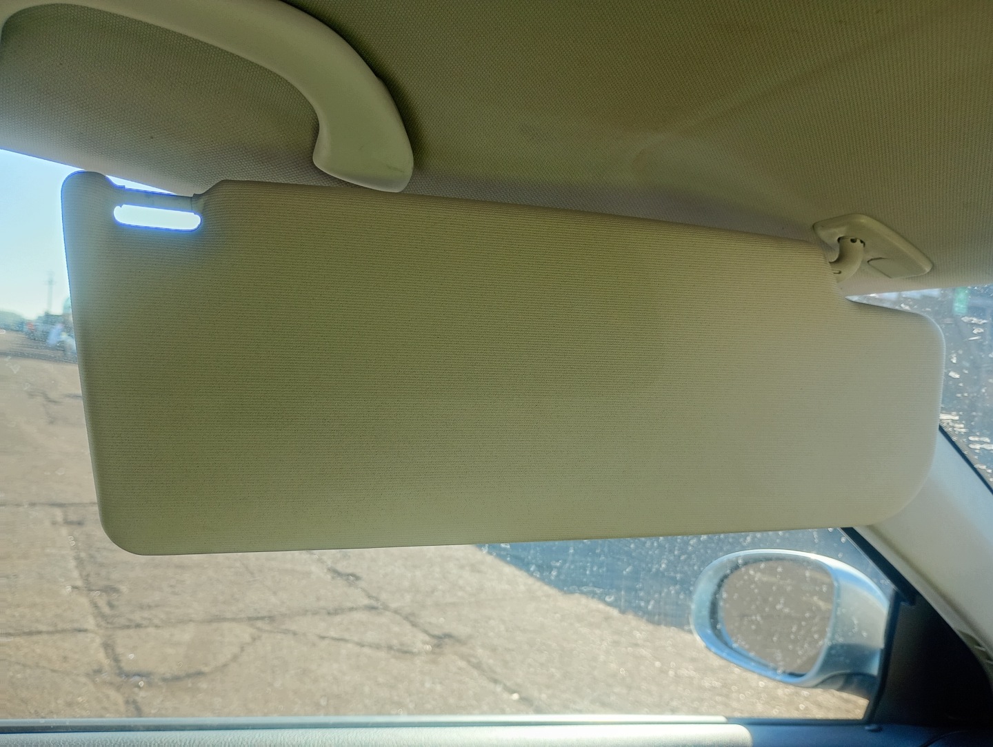 cover sun left driver´s VW Golf V 5 07-09