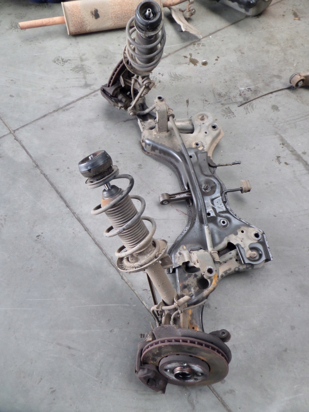 RAMA sider axle beam axle beam front VW UP SEAT MII 11