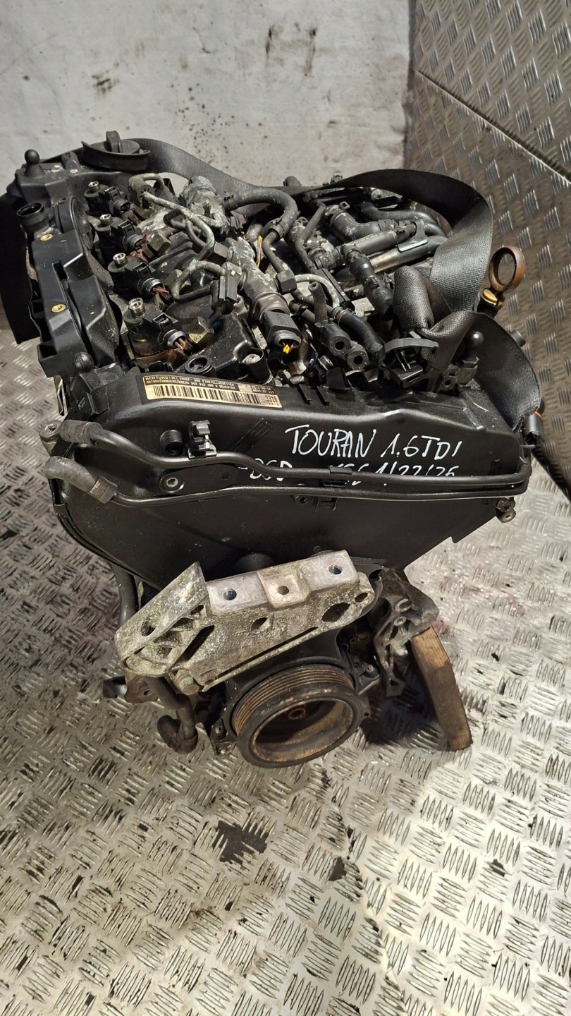 engine Z UKLADEM PALIWOWYM VW TOURAN II 1.6TDI DGD