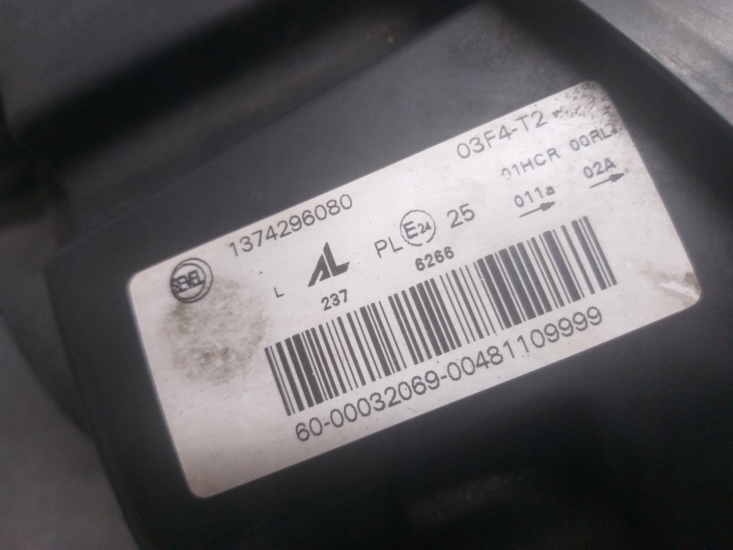 light front left DUCATO BOXER JUMPER LIFT 14- 1374296080