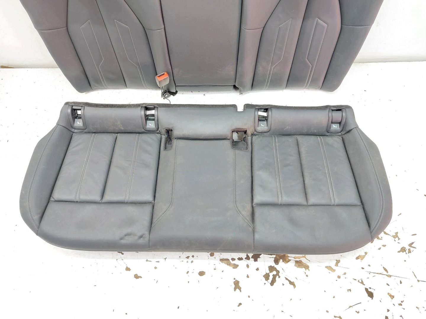 Audi Q4 89A 45 E-TRON , SUV, 2023 rear seat seats front rear part S-LINE