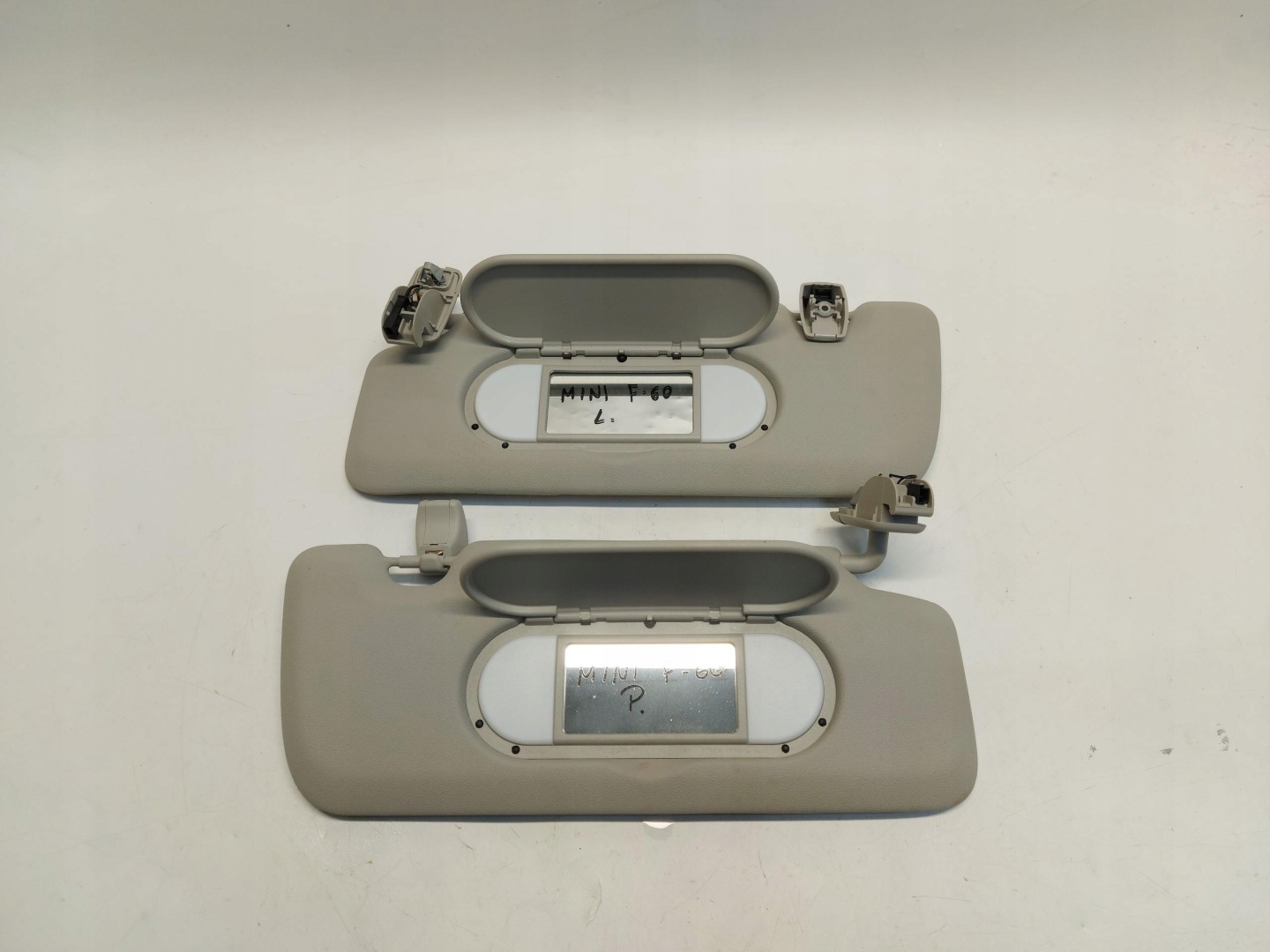 Mini Countryman F60 sloneczniki left right visor kpl.