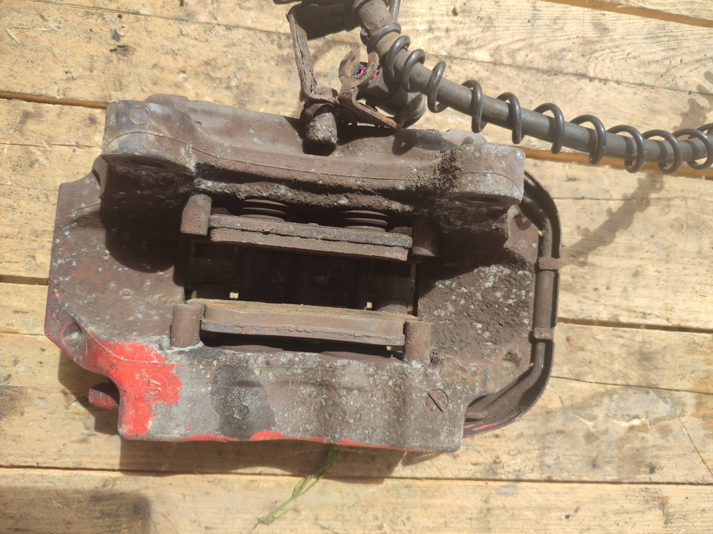 caliper brake left rear part rear audi q7 4l 3.0 tdi