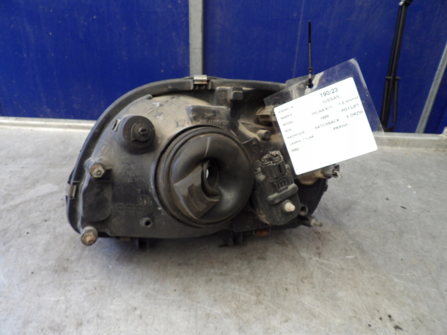 Nissan Micra K11 lift light front right