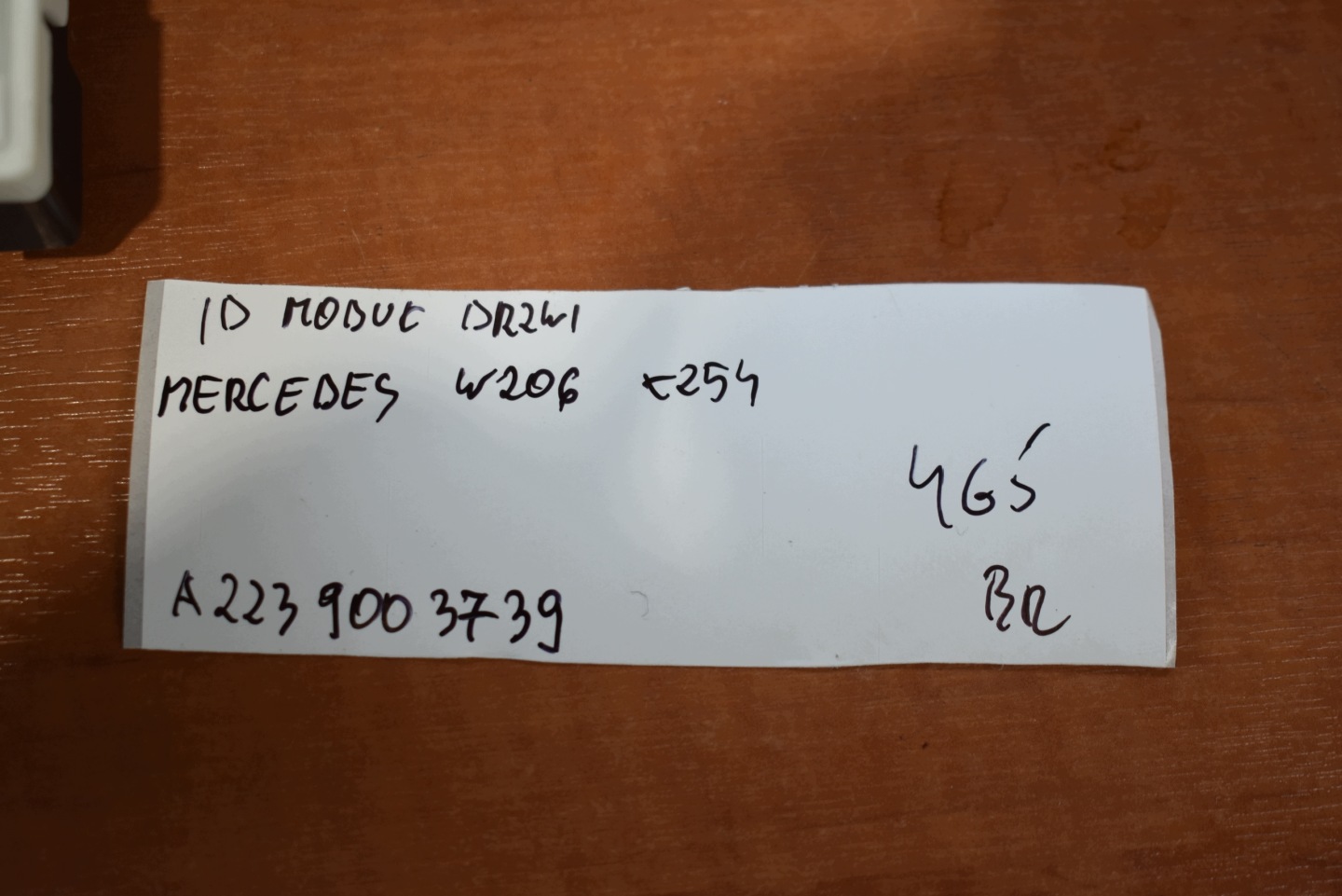IDEALNY module door MERCEDES W206 X254 1