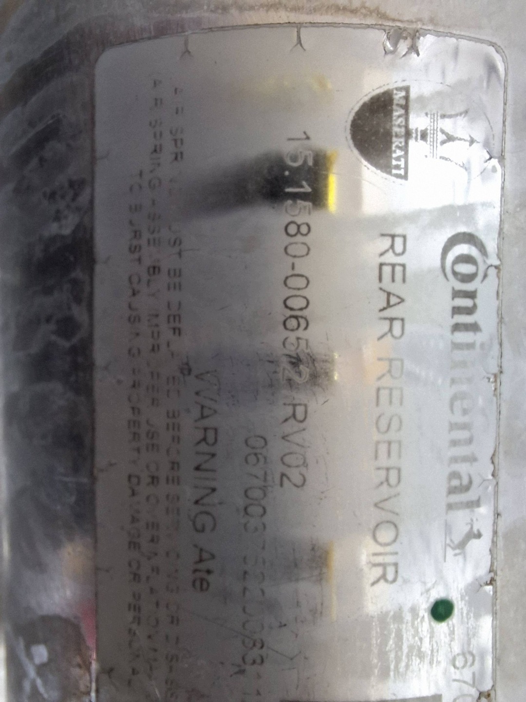 behälter luft MASERATI LEVANTE 6700375220 16-24
