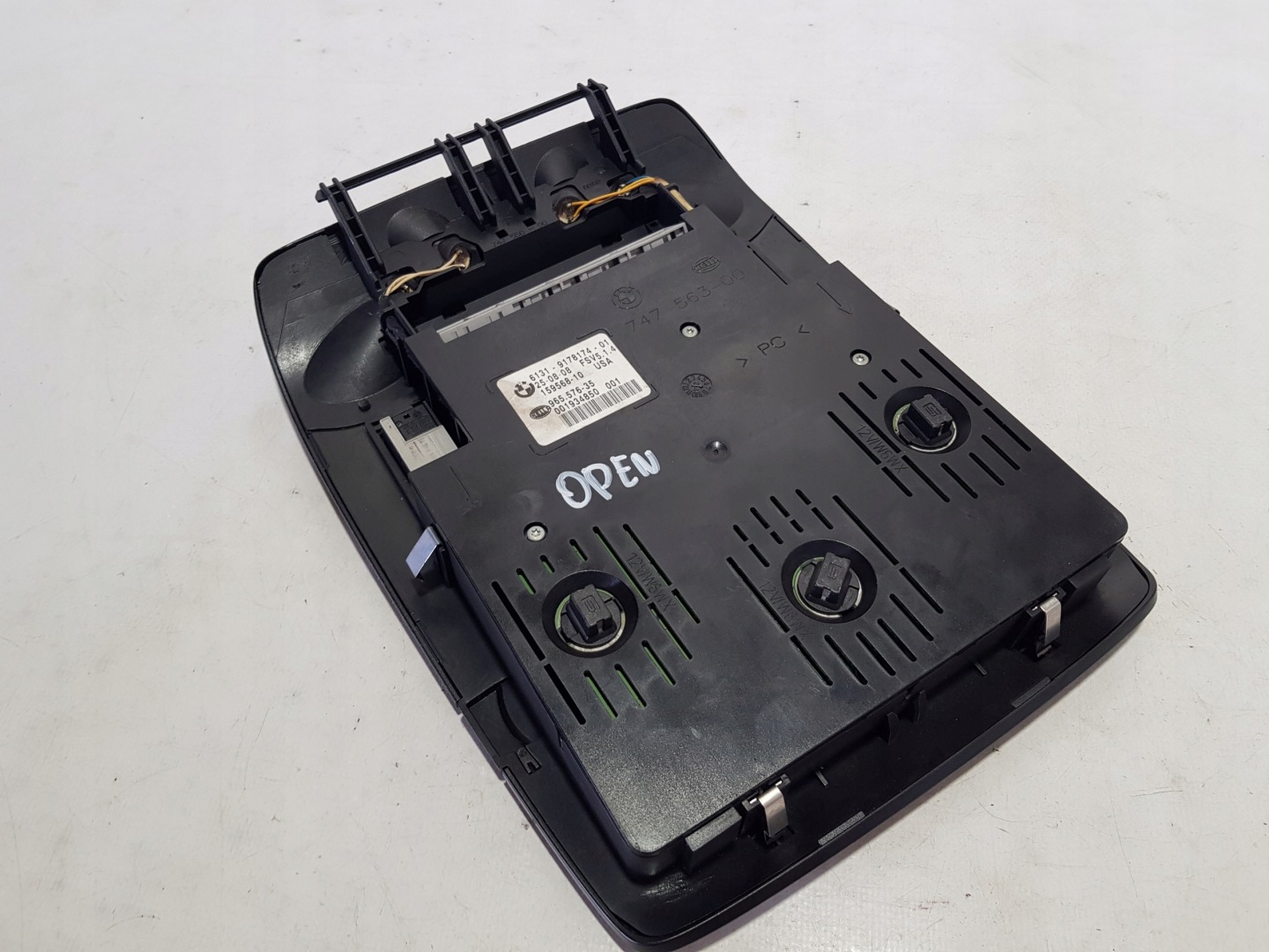 OSWIETLENIE FANALE cabina interna BMW X5 E70 9178174