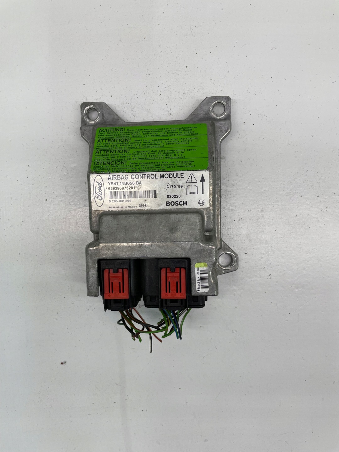 module SENSOR airbag FORD FOCUS MK1 YS4T 14B056 BA