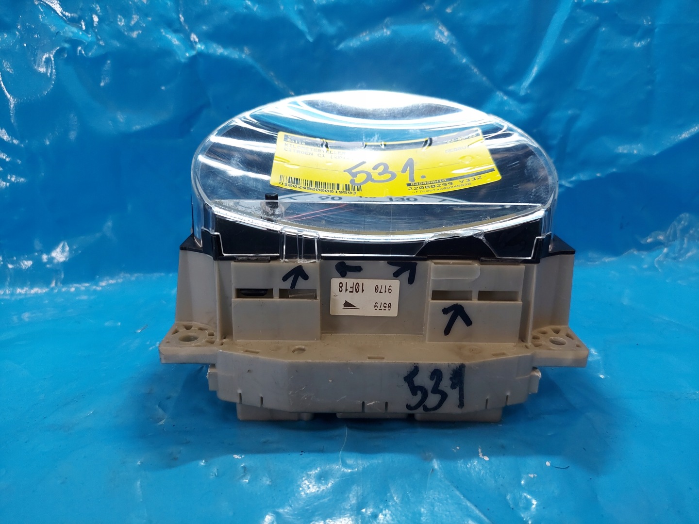 dials clock CITROEN C1 2012 R 838000H102A