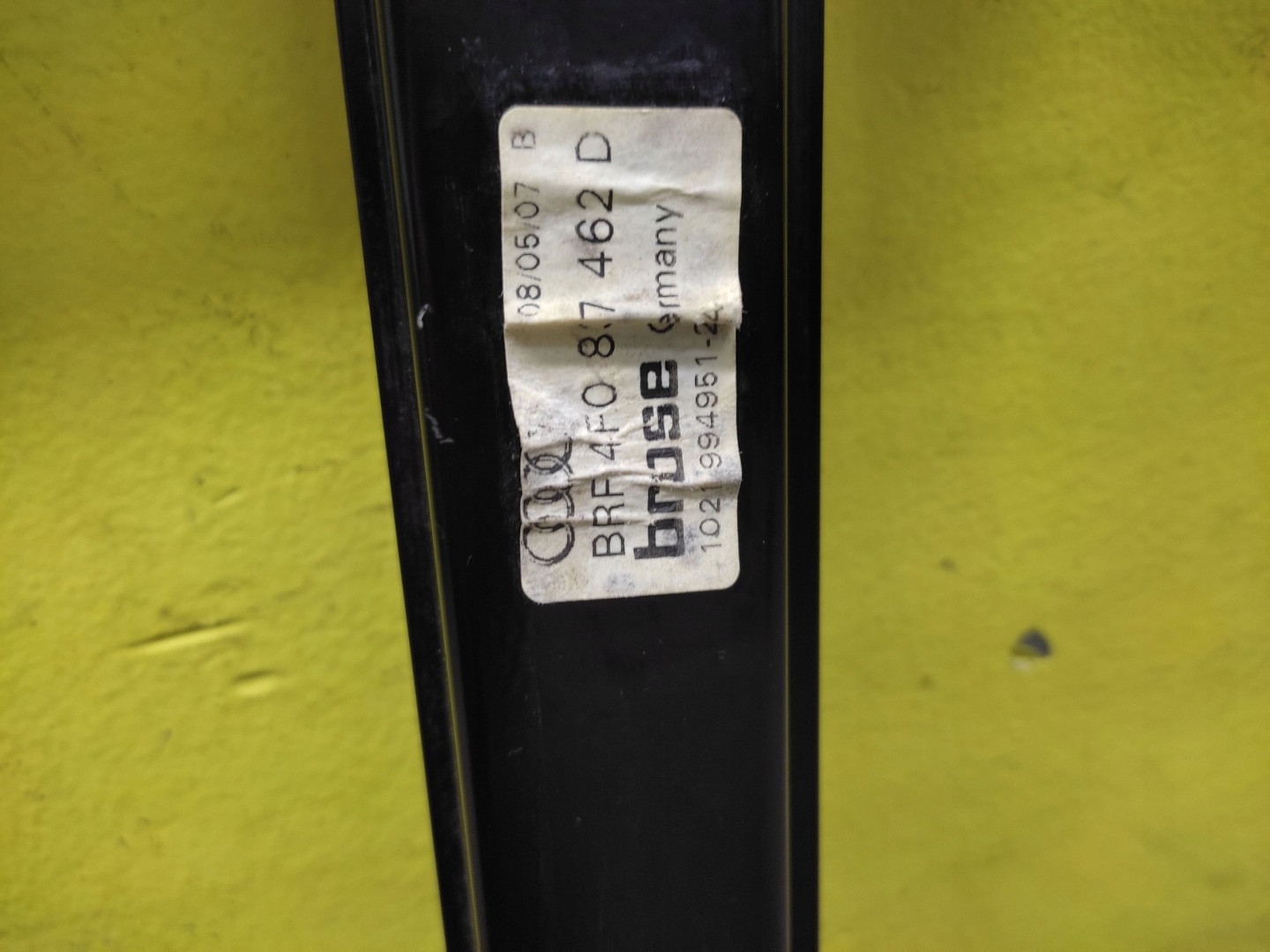 AUDI A6 C6 KOMBI window regulator right front