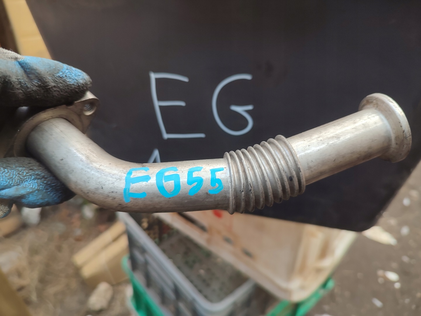 wiring hose pipe EGR OPEL ASTRA H 1.9 CDTI Z19DTH