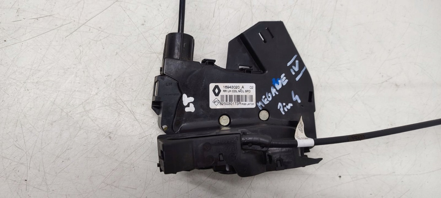 lock door rear part rear left Renault Megane IV