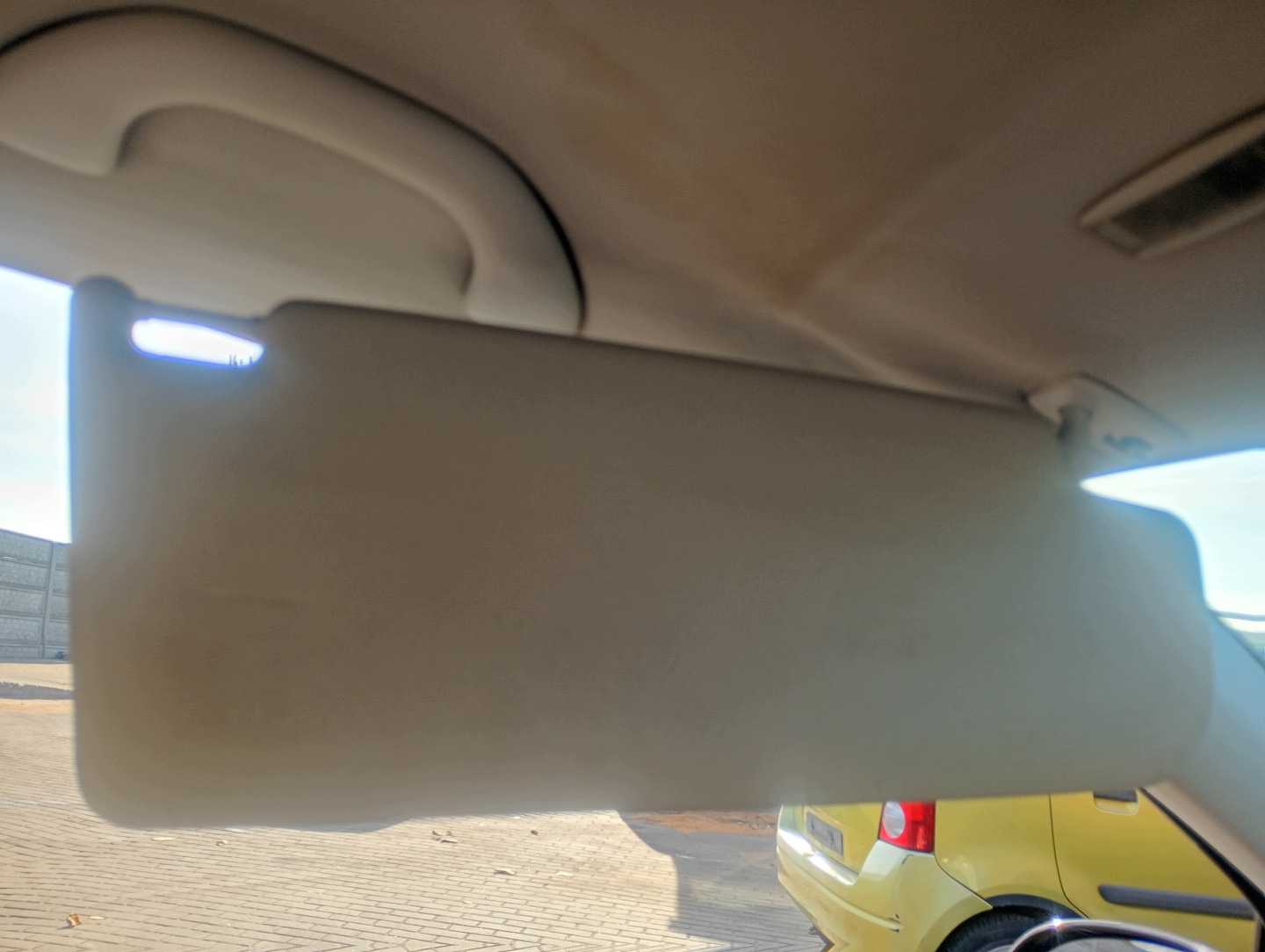 cover sun left driver´s VW Golf V 5 04-08